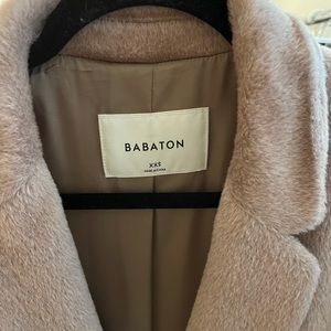 Babaton mink fur coat